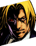 Retrato Rugal Bernstein The King of Fighters 94 Re-Bout