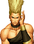 Retrato victoria Benimaru Nikaido KOF 94