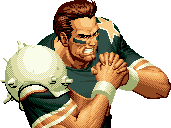 Retrato victoria Brian Battler KOF 94