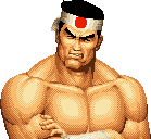 Retrato victoria Goro Daimon KOF 94
