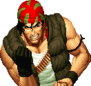 Retrato victoria Ralf Jones KOF 94