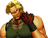 Retrato victoria Rugal Bernstein KOF 94