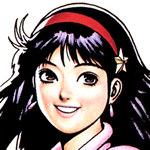 Retrato Athena Asamiya The King of Fighters 95