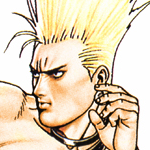 Retrato Benimaru Nikaido The King of Fighters 95