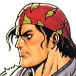 Retrato Ralf Jones The King of Fighters 95