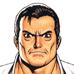 Retrato Takuma Sakazaki The King of Fighters 95