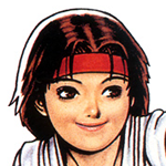 Retrato Yuri Sakazaki The King of Fighters 95