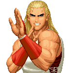 Retrato Andy Bogard The King of Fighters '96