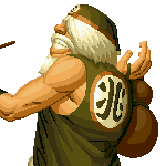 Retrato Chin Gentsai The King of Fighters '96