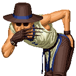 Retrato Choi Bounge The King of Fighters '96