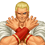 Retrato Geese Howard The King of Fighters '96