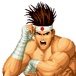 Retrato Joe Higashi The King of Fighters '96