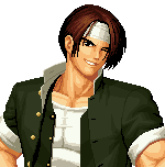 Retrato Kyo Kusanagi The King of Fighters '96