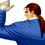 Retrato Robert García The King of Fighters '96