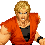 Retrato Ryo Sakazaki The King of Fighters '96