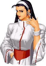 Retrato victoria Chizuru Kagura KOF '96