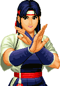 Retrato victoria Kasumi Todoh KOF '96