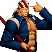 Retrato victoria Billy Kane KOF '97
