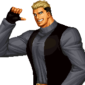Retrato victoria Ryuji Yamazaki KOF '97