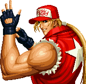 Retrato victoria Terry Bogard KOF '97
