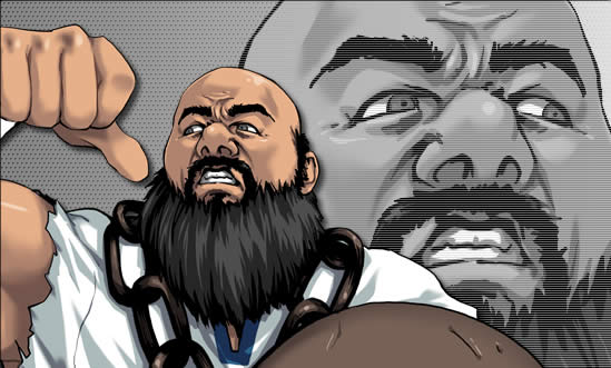 Retrato completo Chang Koehan KOF Neowave