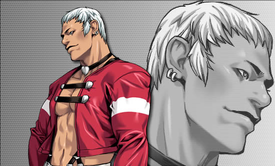 Retrato completo Yashiro Nanakase KOF Neowave