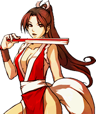 Retrato victoria Mai Shiranui KOF XI