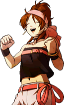 Retrato victoria Momoko KOF XI