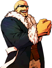 Retrato victoria Mr. Big KOF XI