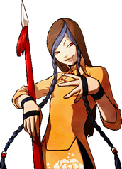 Retrato victoria Shion KOF XI