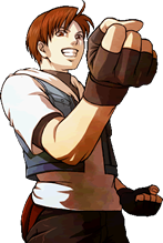 Retrato victoria Sie Kensou KOF XI
