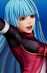 Retrato Kula Diamond The King of Fighters XV
