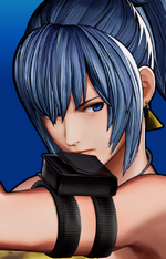 Retrato Leona Heidern The King of Fighters XV