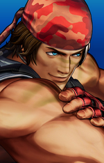 Retrato Ralf Jones The King of Fighters XV