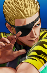 Retrato Ramón The King of Fighters XV
