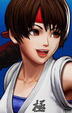 Retrato Yuri Sakazaki The King of Fighters XV
