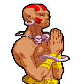 Retrato Dhalsim Marvel Super Heroes Vs. Street Fighter