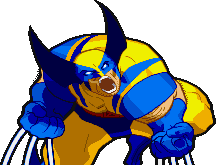 Retrato Wolverine Marvel Super Heroes Vs. Street Fighter