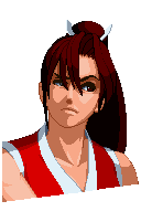 Retrato Mai Shiranui Real Bout Fatal Fury 2: The Newcomers