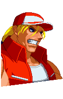 Retrato Terry Bogard Real Bout Fatal Fury 2: The Newcomers