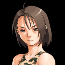 Retrato Akira sin casco Rival Schools