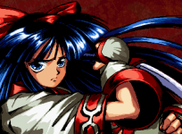 Retrato victoria Nakoruru Samurai Shodown III