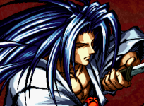 Retrato victoria Ukyo Samurai Shodown III
