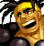 Retrato Slash Gaira Caffeine Samurai Shodown IV