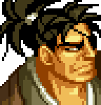 Retrato Slash Jubei Samurai Shodown IV