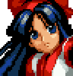 Retrato Slash Nakoruru Samurai Shodown IV