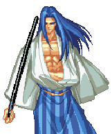 Retrato Slash Ukyo Samurai Shodown IV