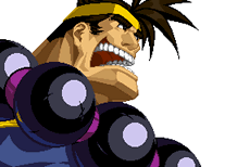 Retrato Gaira Caffeine Samurai Shodown V