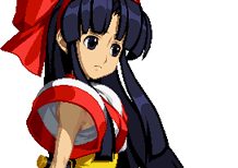 Retrato Nakoruru Samurai Shodown V