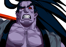 Retrato Rasetsumaru Samurai Shodown V